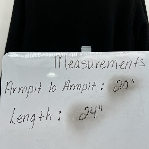 VTG Design Options Womens Lambswool Snowflake Sweater Size M Black Gold Beaded - Picture 10 of 10